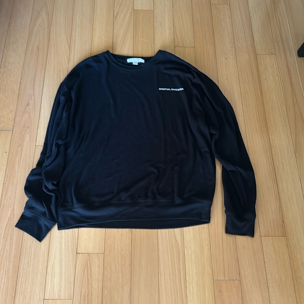Men’s spiritual gangster, lightweight sweatshirt. Excellent condition.